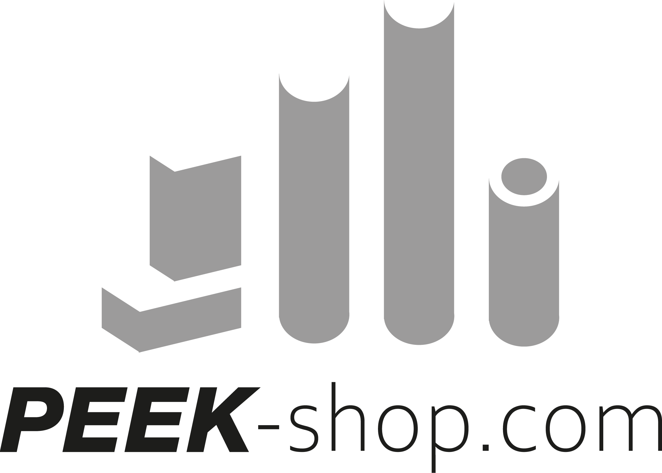 PEEKshop.com transparent logo on webshop 2